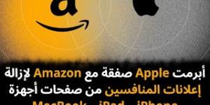 أبل تتفق مع أمازون لإزالة إعلانات المنافسين من صفحات منتجاتها