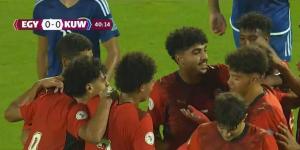 منتخب الناشئين يهزم الكويت بثلاثية ويتصدر المجموعة الثانية بكأس الخليج