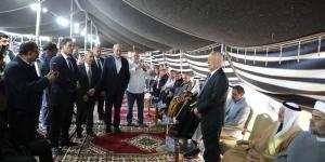 مندوبا عن الملك وولي العهد .. العيسوي يعزي عشيرة بن طريف