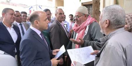 ضمن احتفالات الغربية بانتصارات أكتوبر والعيد القومي للمحافظة.. المحافظ يتفقد أكبر قافلة طبية بقرية محلة روح بطنطا.