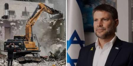 سموتريتش يتباهى بهدم مبان بالخليل ويتوعد الفلسطينيين بدفع أثمان باهظة