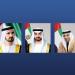 رئيس الدولة ونائباه يعزون خادم الحرمين في استشهاد ضابطين إثر تحطم طائرة عمودية استطلاعية