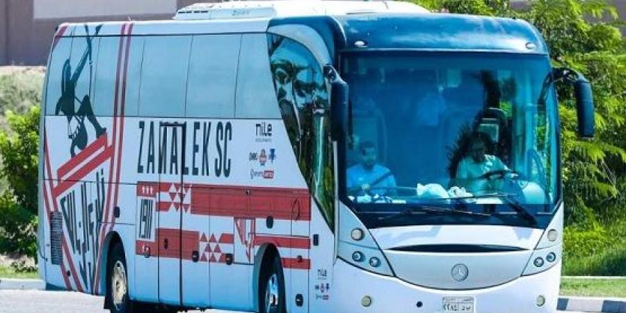 الزمالك ي抵达 برج العرب استعدادًا لمباراة بترول أسيوط