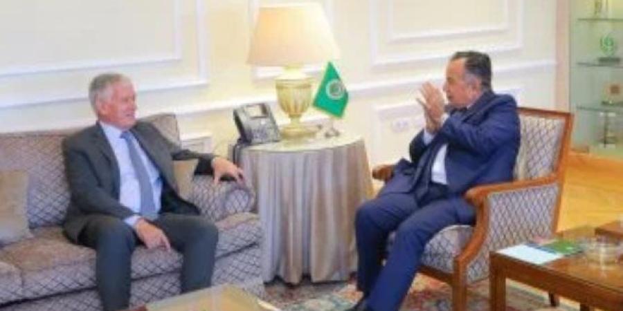 نبيل فهمي يبحث مع المبعوث الفرنسي دعم الدولة الفلسطينية
